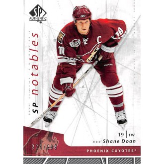 Řadové karty - Doan Shane - 2006-07 SP Authentic No.154