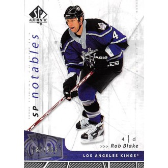 Řadové karty - Blake Rob - 2006-07 SP Authentic No.150