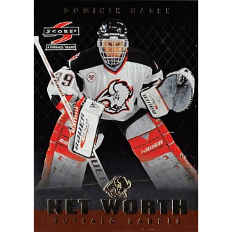 Insertní karty - Hašek Dominik - 1997-98 Score Net Worth No.17