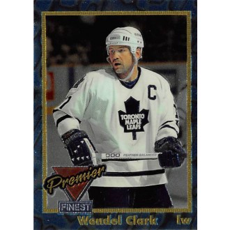 Insertní karty - Clark Wendel - 1993-94 Topps Premier Finest No.9