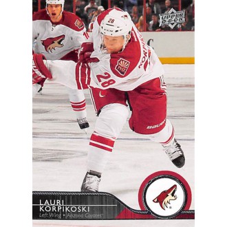 Řadové karty - Korpikoski Lauri - 2014-15 Upper Deck No.8