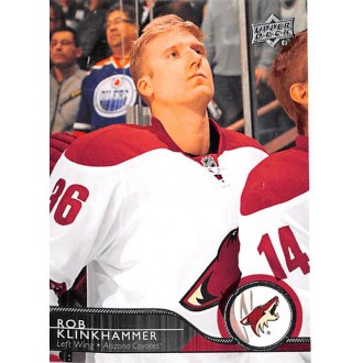 Řadové karty - Klinkhammer Rob - 2014-15 Upper Deck No.12