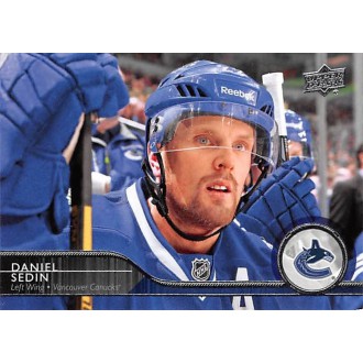 Řadové karty - Sedin Daniel - 2014-15 Upper Deck No.183