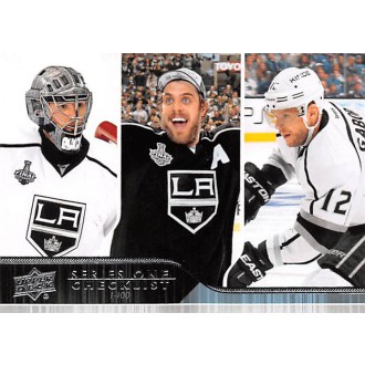 Řadové karty - Quick Jonathan, Kopitar Anze, Gáborík Marián - 2014-15 Upper Deck No.199