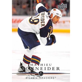 Řadové karty - Schneider Mathieu - 2008-09 Upper Deck No.256