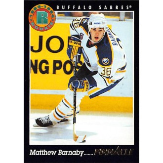 Řadové karty - Barnaby Matthew - 1993-94 Pinnacle No.216
