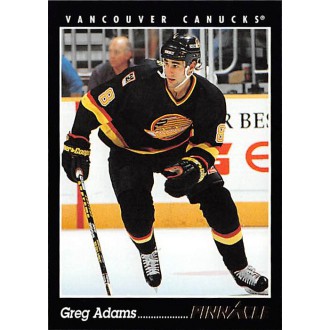 Řadové karty - Adams Greg - 1993-94 Pinnacle No.247