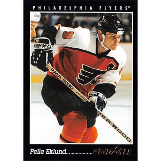 Řadové karty - Eklund Pelle - 1993-94 Pinnacle No.256