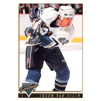 Paralelní karty - Van Allen Shaun - 1993-94 OPC Premier Gold No.396