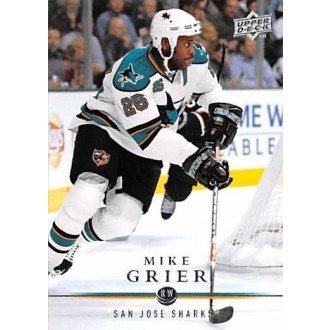 Řadové karty - Grier Mike - 2008-09 Upper Deck No.412