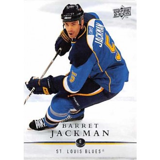 Řadové karty - Jackman Barret - 2008-09 Upper Deck No.418