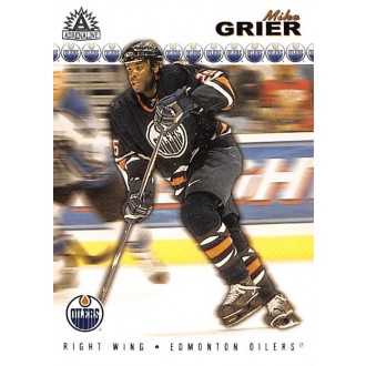 Řadové karty - Grier Mike - 2001-02 Adrenaline Retail No.75