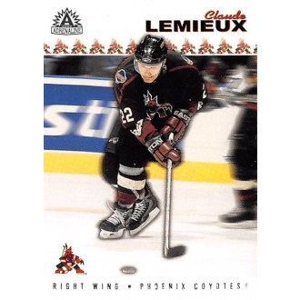 Řadové karty - Lemieux Claude - 2001-02 Adrenaline Retail No.150