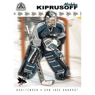 Řadové karty - Kiprusoff Miikka - 2001-02 Adrenaline Retail No.165