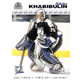 Řadové karty - Khabibulin Nikolai - 2001-02 Adrenaline Retail No.173