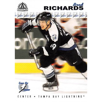Řadové karty - Richards Brad - 2001-02 Adrenaline Retail No.176