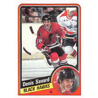 Řadové karty - Savard Denis - 1984-85 Topps No.35