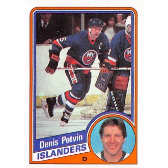 Řadové karty - Potvin Denis - 1984-85 Topps No.100