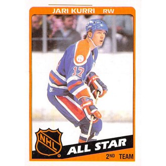 Řadové karty - Kurri Jari - 1984-85 Topps No.161