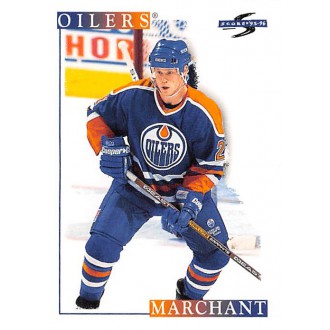 Řadové karty - Marchant Todd - 1995-96 Score No.34