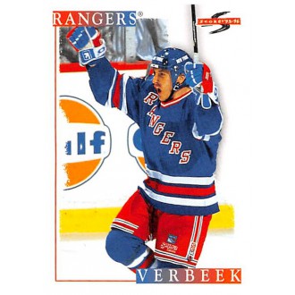 Řadové karty - Verbeek Pat - 1995-96 Score No.122