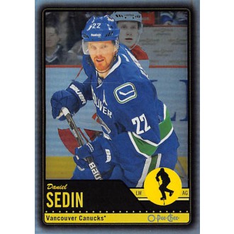 Paralelní karty - Sedin Daniel - 2012-13 O-Pee-Chee Black Rainbow No.407