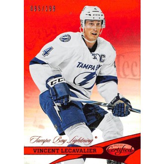 Paralelní karty - Lecavalier Vincent - 2012-13 Certified Mirror Red No.54