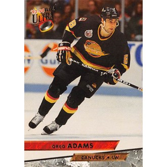 Řadové karty - Adams Greg - 1993-94 Ultra No.19