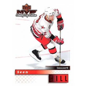 Řadové karty - Hill Sean - 1999-00 MVP Stanley Cup No.40