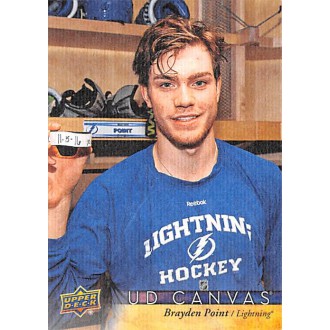 Insertní karty - Point Brayden - 2017-18 Upper Deck Canvas No.C75