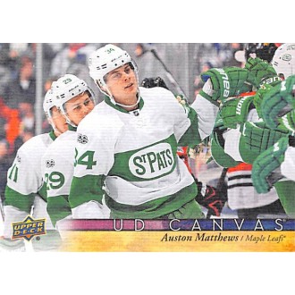 Insertní karty - Matthews Auston - 2017-18 Upper Deck Canvas No.C79