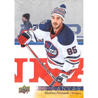 Insertní karty - Perreault Mathieu - 2017-18 Upper Deck Canvas No.C87