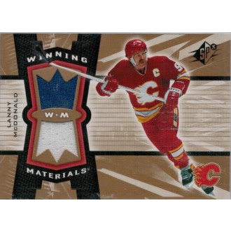 Jersey karty - McDonald Lanny - 2006-07 SPx Winning Materials white, blue No.WM-LM