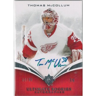 Podepsané karty - McCollum Thomas - 2010-11 Ultimate Collection No.143