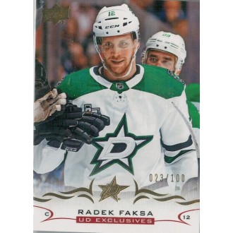 Paralelní karty - Faksa Radek - 2018-19 Upper Deck Exclusives No.61