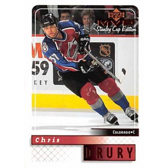 Řadové karty - Drury Chris - 1999-00 MVP Stanley Cup No.53