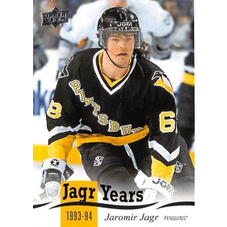 Insertní karty - Jágr Jaromír - 2018-19 Upper Deck Jagr Years No.JJ4