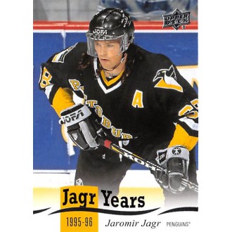 Insertní karty - Jágr Jaromír - 2018-19 Upper Deck Jagr Years No.JJ6