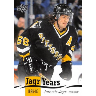 Insertní karty - Jágr Jaromír - 2018-19 Upper Deck Jagr Years No.JJ7