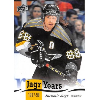 Insertní karty - Jágr Jaromír - 2018-19 Upper Deck Jagr Years No.JJ8