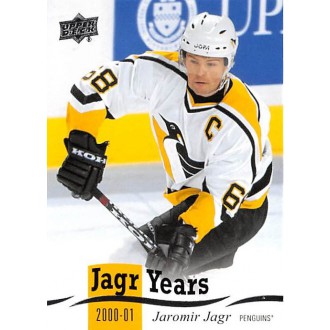 Insertní karty - Jágr Jaromír - 2018-19 Upper Deck Jagr Years No.JJ11