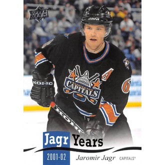 Insertní karty - Jágr Jaromír - 2018-19 Upper Deck Jagr Years No.JJ12