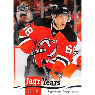 Insertní karty - Jágr Jaromír - 2018-19 Upper Deck Jagr Years No.JJ20