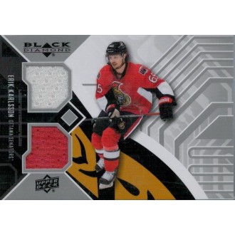 Jersey karty - Karlsson Erik - 2014-15 Black Diamond Dual Jerseys No.OTT-EK