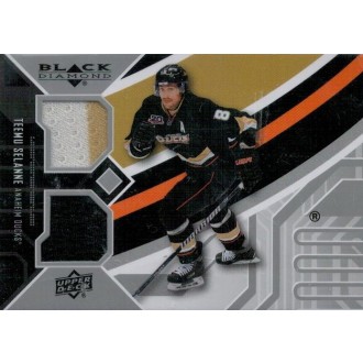 Jersey karty - Selanne Teemu - 2014-15 Black Diamond Dual Jerseys No.DUCKS-TS