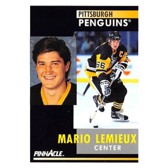 Řadové karty - Lemieux Mario - 1991-92 Pinnacle No.1