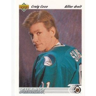 Řadové karty - Coxe Craig - 1991-92 Upper Deck French No.60