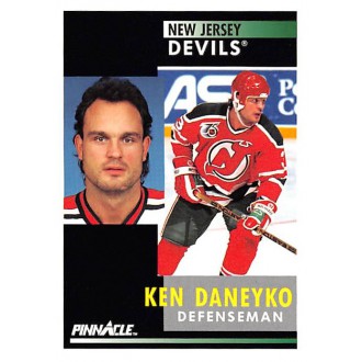 Řadové karty - Daneyko Ken - 1991-92 Pinnacle No.142
