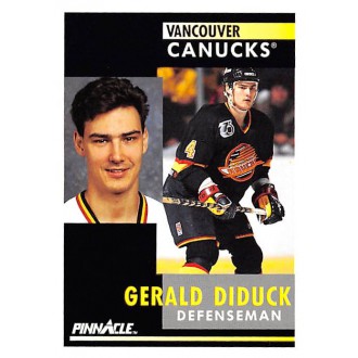 Řadové karty - Diduck Gerald - 1991-92 Pinnacle No.211