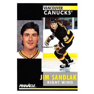 Řadové karty - Sandlak Jim - 1991-92 Pinnacle No.294
